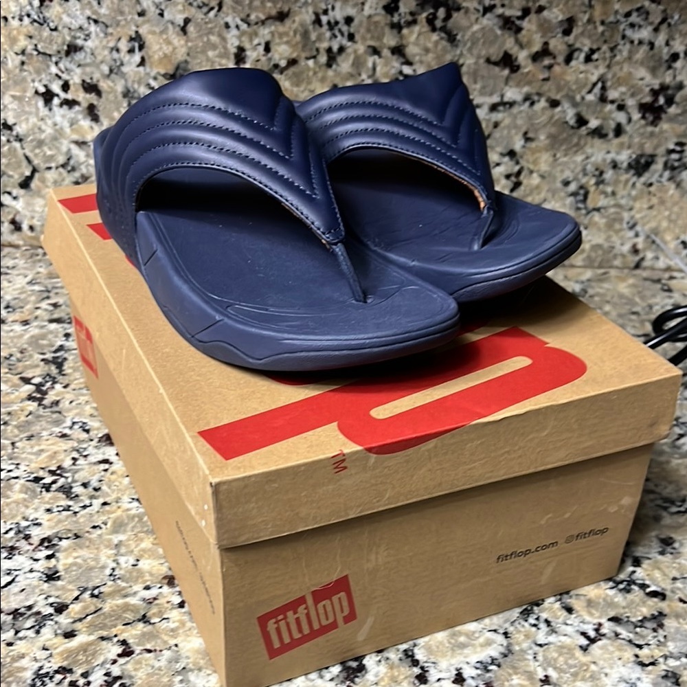 Fitflop Blue Ergonomic Sandals